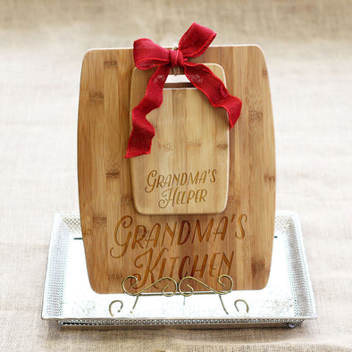 Grandma's Kitchen Personalized Cutting Board - Yippee Daisy