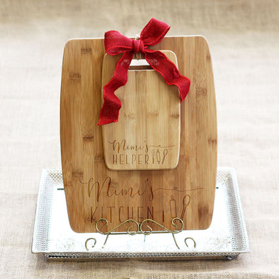 Mimi's Kitchen Personalized Engraved Wood Cutting Board | 006