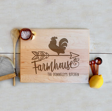 Kitchen Rules Cutting Board - Cute Funny Kitchen Gift - Engraved Cutti –  Joyful Moose