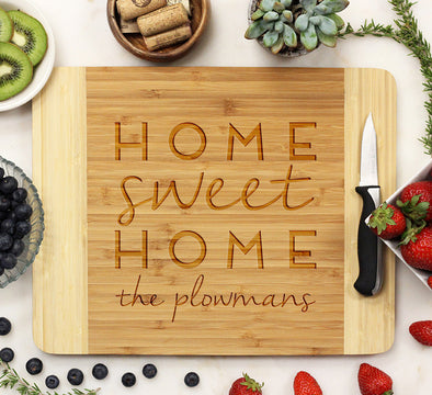 Happy House Cutting Board Home Sweet Home Gift For Kitchen - Temu