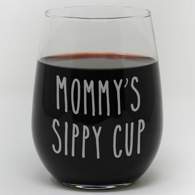 Mom Juice Wine Tumbler Mom Sippy Cup Funny Wine Glass Mom 