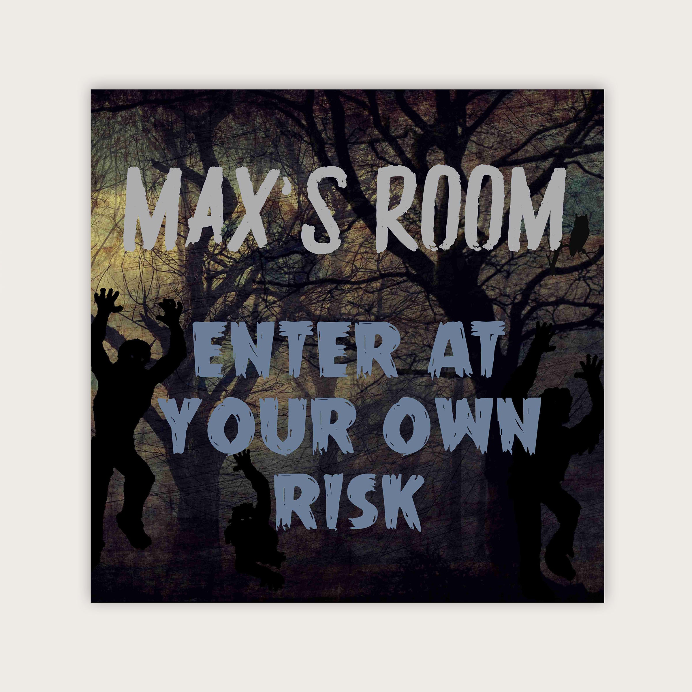 Wall Door Sign Kid S Room Sign Custom Wall Sign Max S Room