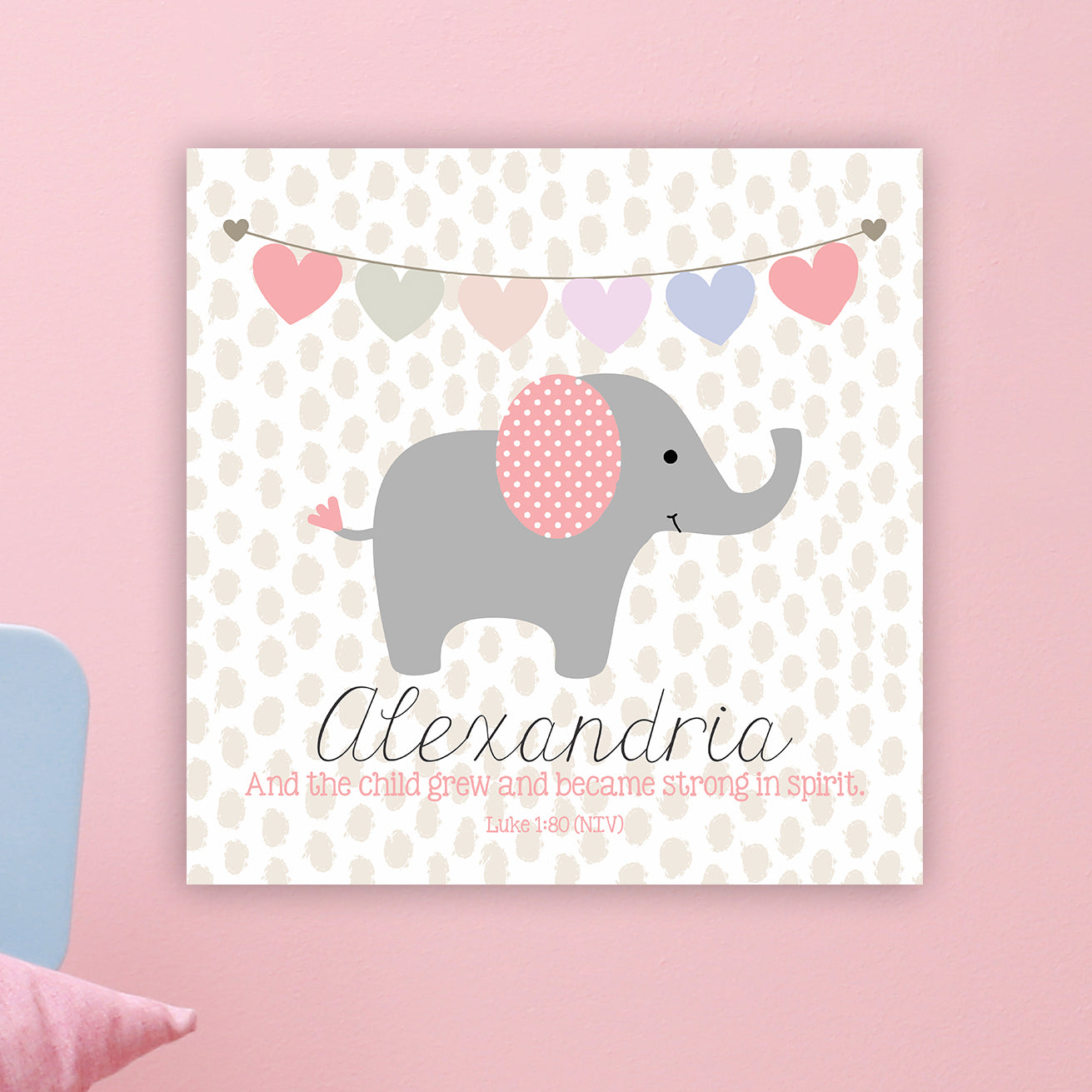 Cute Elephant Wall Door Sign Kid S Room Sign Custom Wall Sign Alexandria