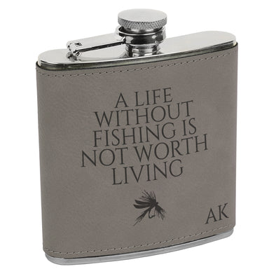 Gone Fishin Flask, Fisherman Flask, Flask for Fishing, Fishing Flask, –  Stamp Out