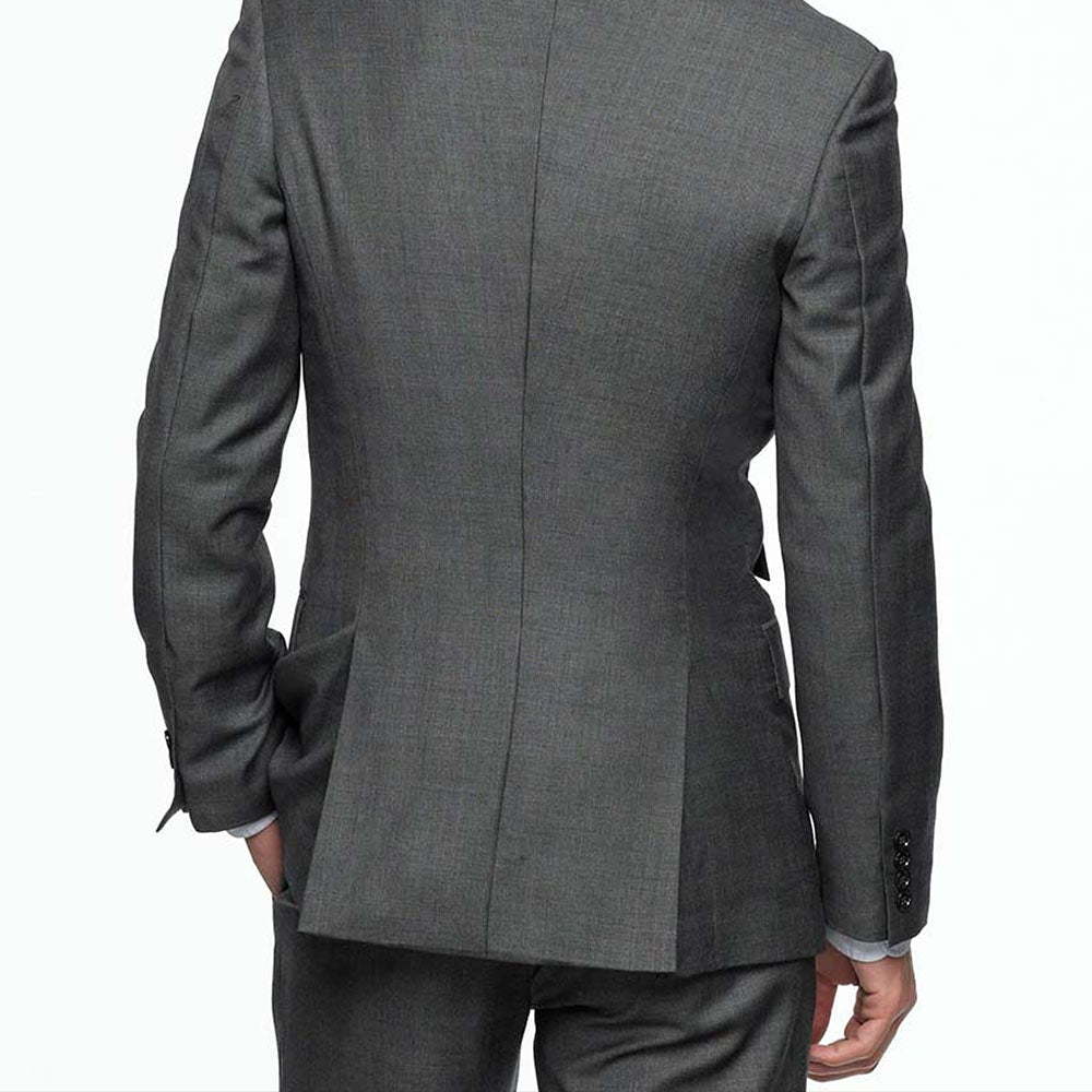 Rear custom suit jacket vent options example image