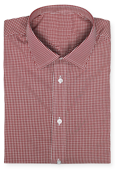 RED MINI GINGHAM – Claymore Brothers