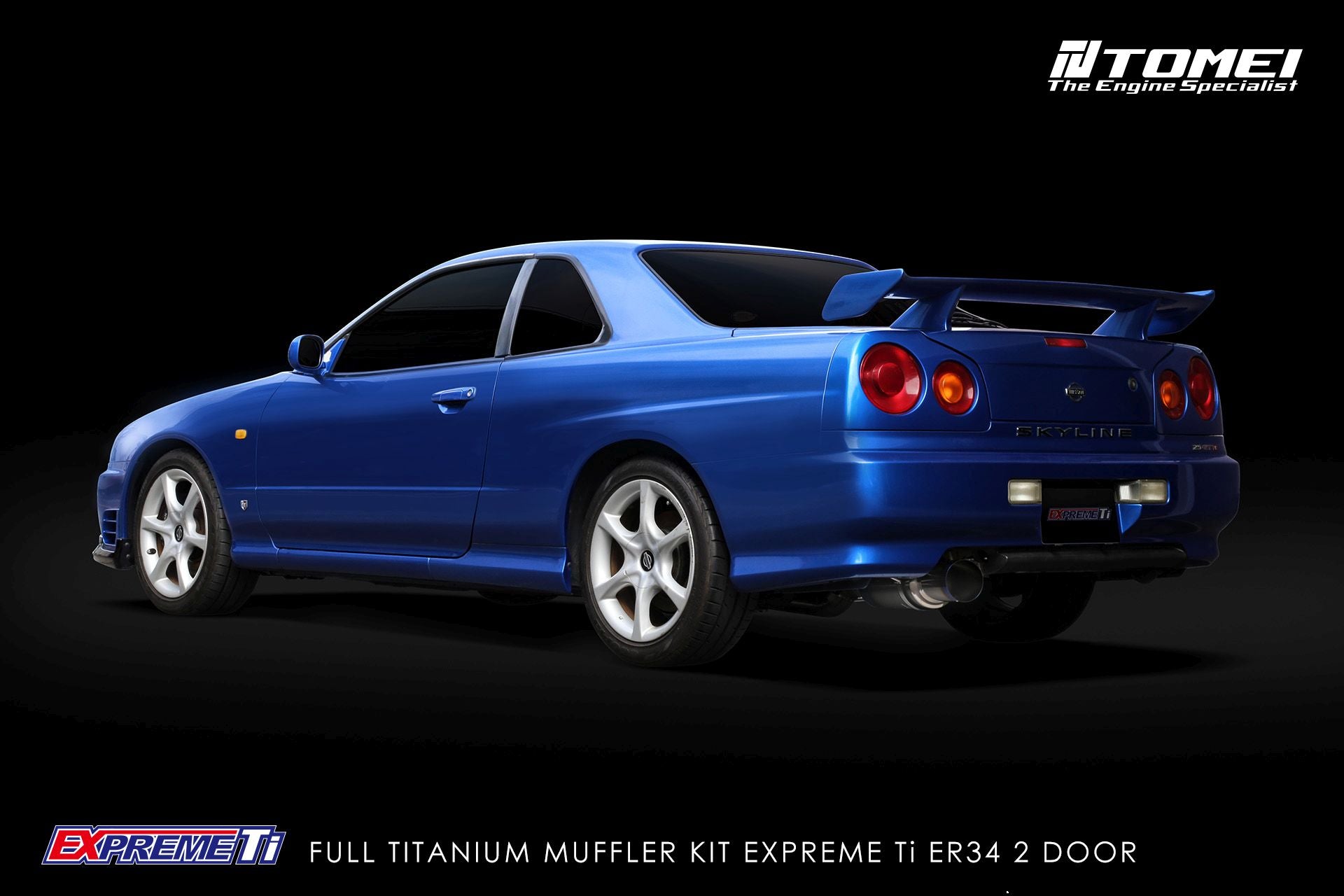 Tomei Expreme Titanium Exhaust System For Nissan Skyline Er34 25gt Tur Kuremotorsports