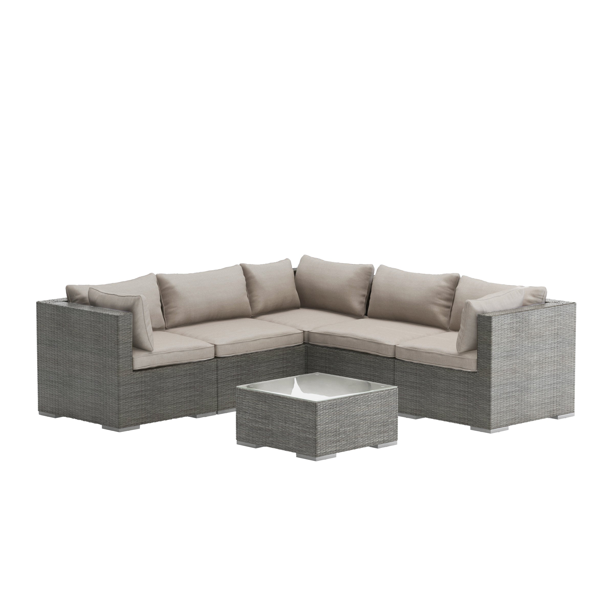 Sino Wicker Sofa Set