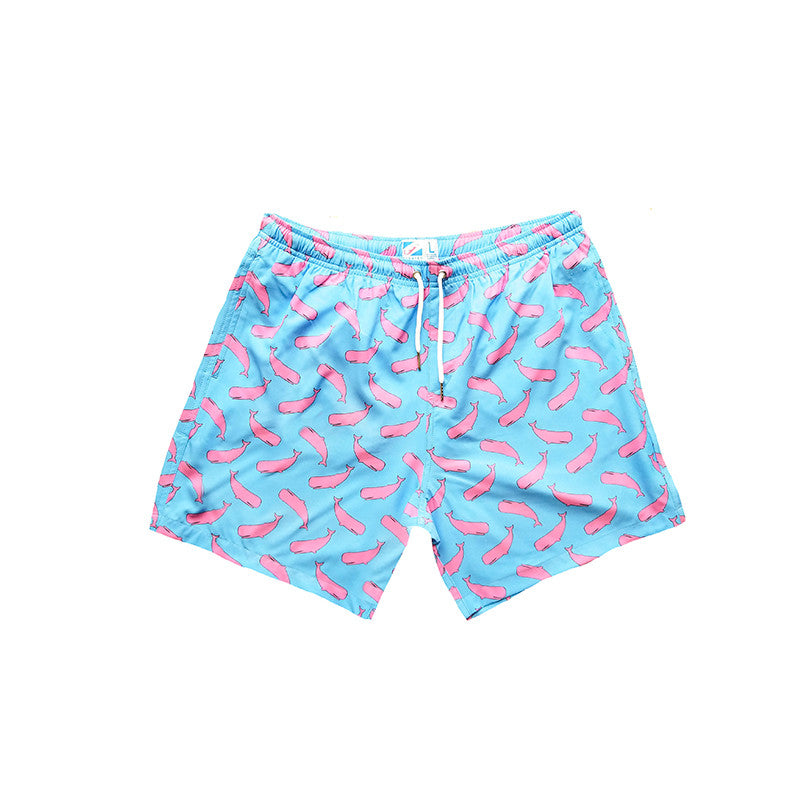 Bermies Trunks Whale Pink Classics