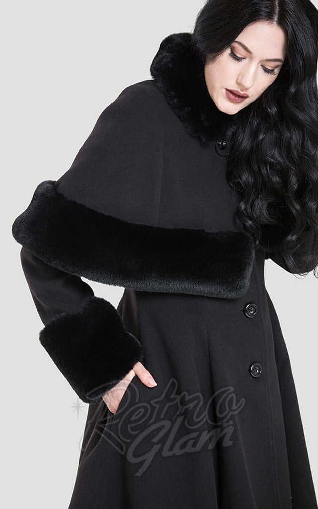 Hell Bunny Capulet Coat in Black - Email/Contact to special order ...