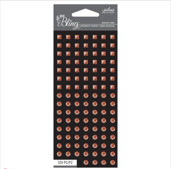 Jolee's Boutique® Black Bling Embellishments Adhesive Gems