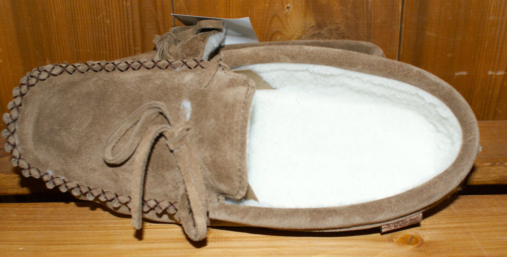 fleece lined moccasins