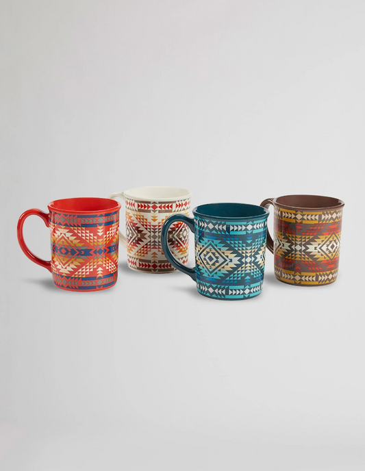 Pendleton High Desert Mugs - Set Of 4