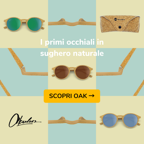 Okulars Oak - Occhiali in sughero naturale