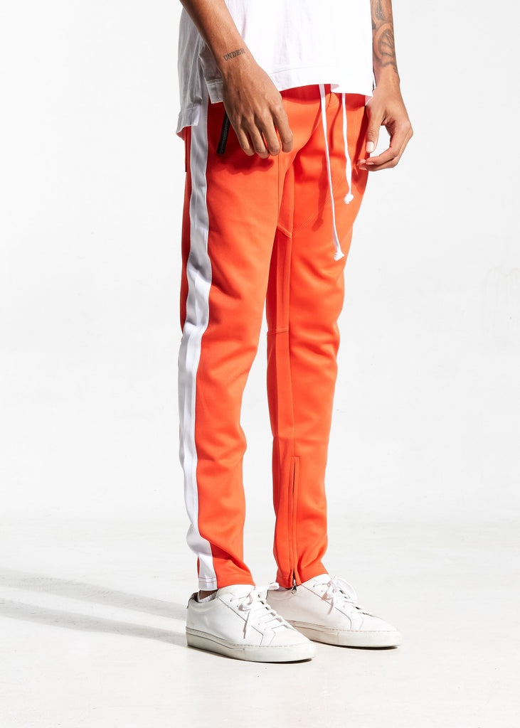 crysp denim track pants