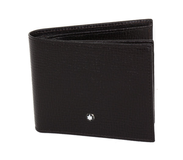 NEW MONTBLANC Men's Meisterstuck Leather Bifold Wallet, Brown ...