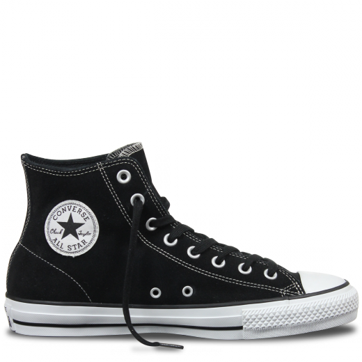 Converse CONS CTAS Hi Black/White Suede – 335 Skate Supply