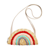 Rainbow Straw Bag