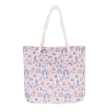 Falling Rainbows Tote Bag