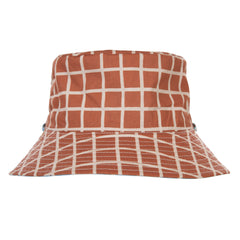 Checks Reversible Bucket Hat