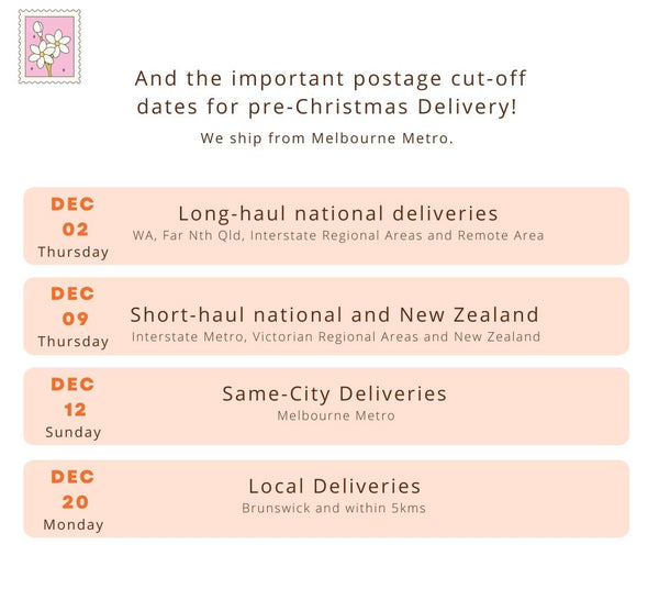 Christmas Postal Cut Off Dates 2021
