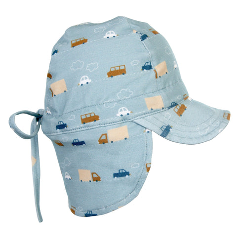 Cars Baby Flap Cap  Acorn Kids Baby Flap Caps– Acorn Kids Accessories