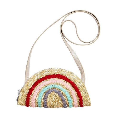 Rainbow Straw Bag Acorn Kids Straw Bags Acorn Kids Accessories