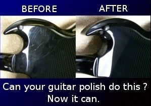 Before and After Guitar Scratch Remover Kits