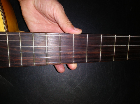 Checking for sharp frets