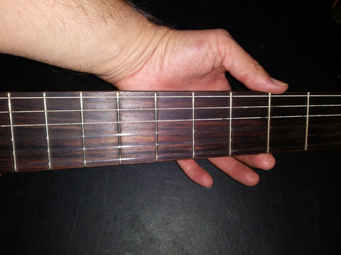 Checking for sharp frets