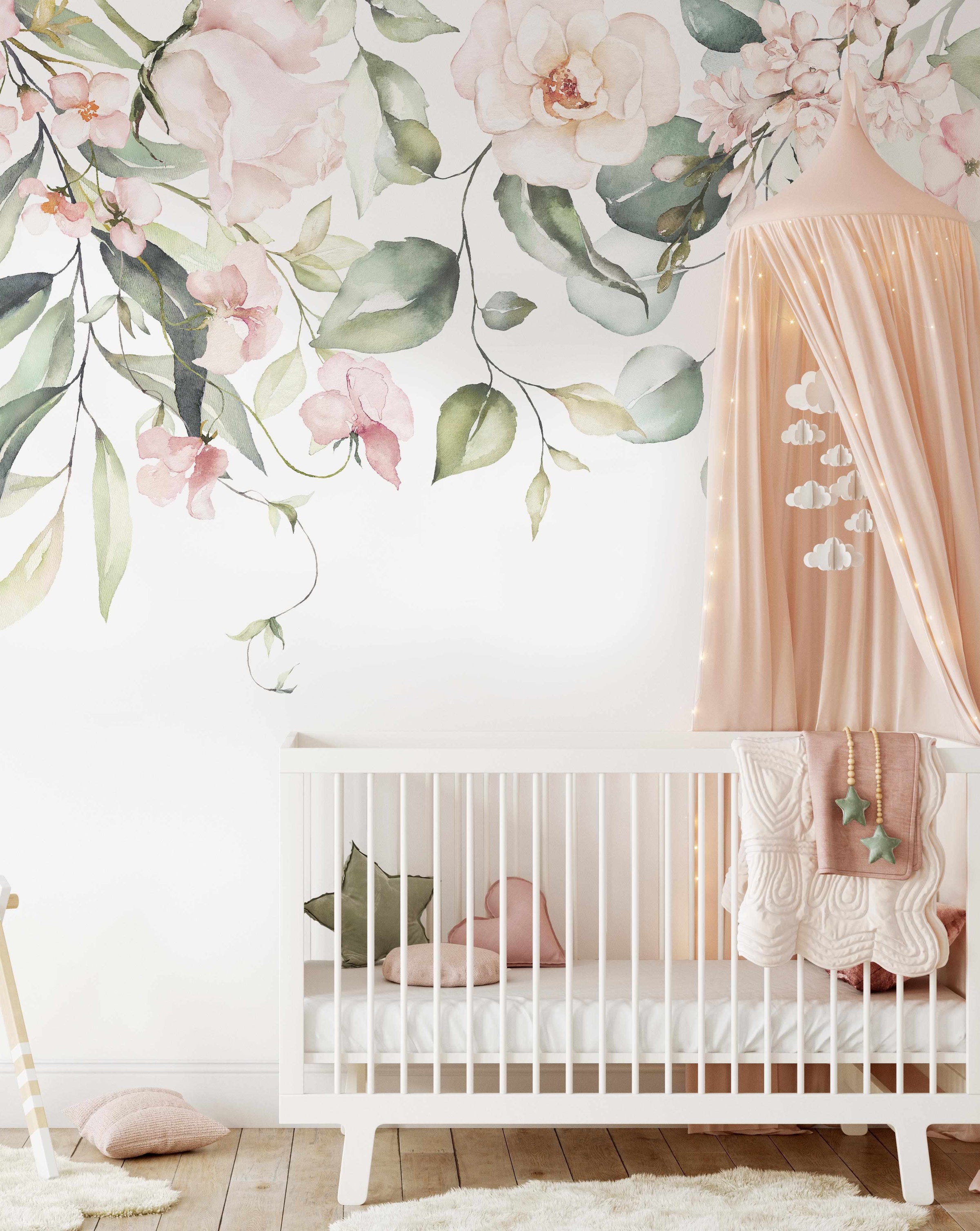 Nursery Wallpaper For Babies  100 Removable  EASY to Apply