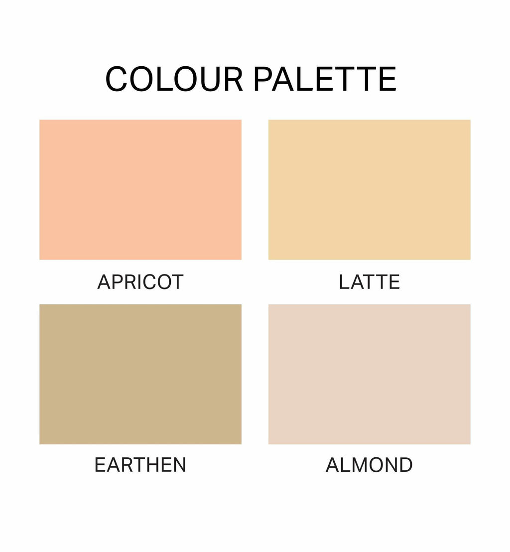 pale skin color palette
