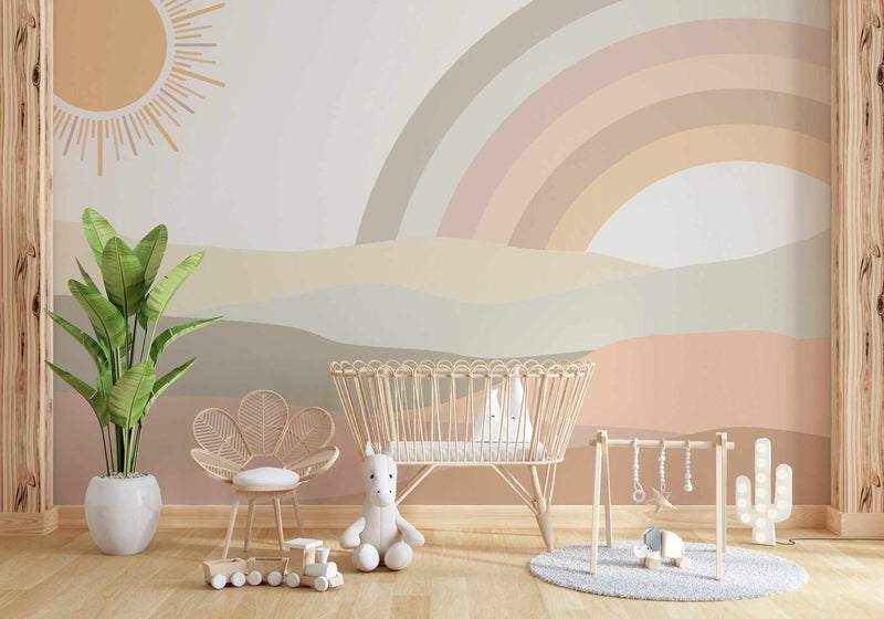 Whimsical Rainbow Peel  Stick Wallpaper  Shop Collection