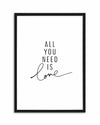 All You Need Is Love - Olive et Oriel | Shop Art Prints & Posters Online