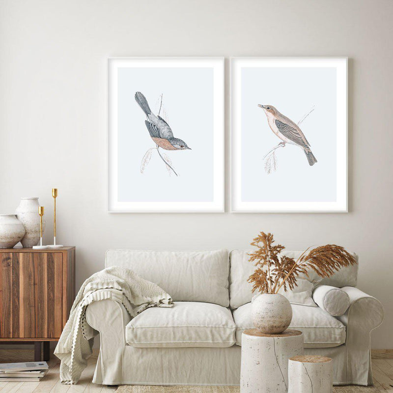SHOP Hamptons Bird I | Art Print or Poster From $9.95 – Olive et Oriel