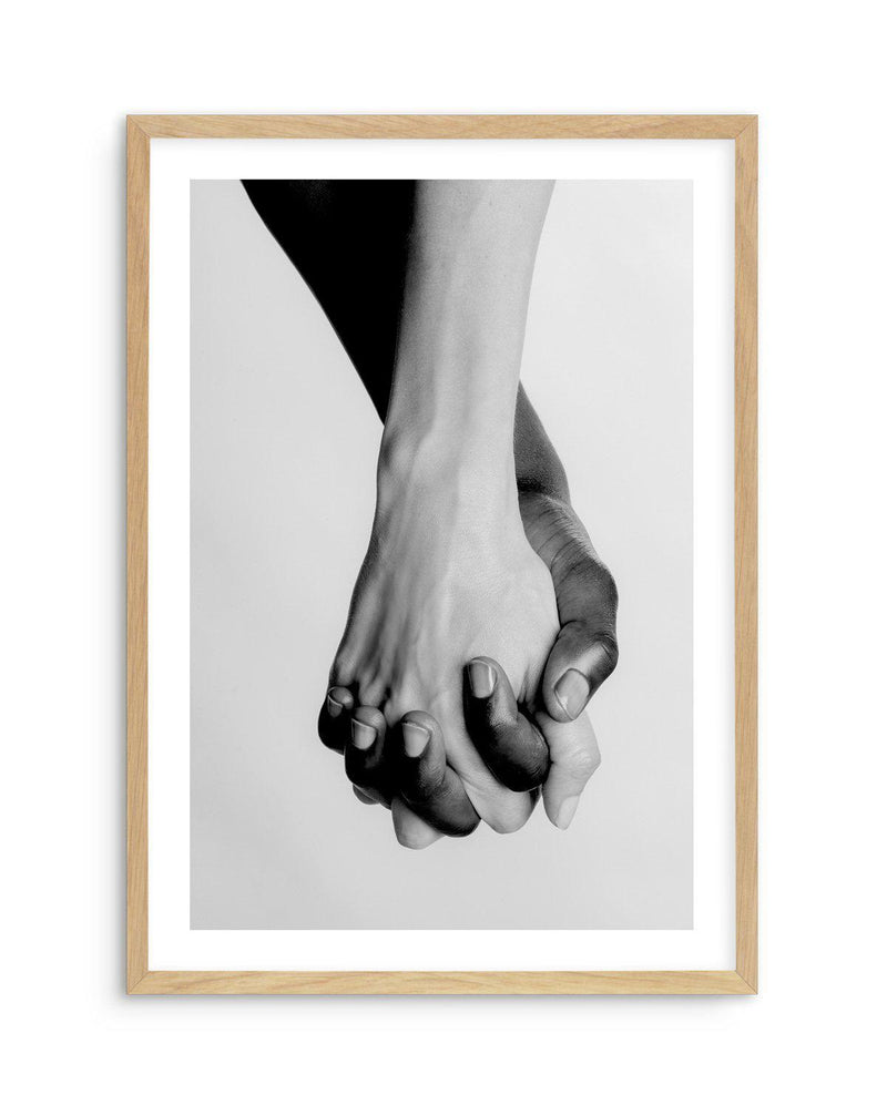 SHOP Holding Hands Black & White Photographic Art Prints Avail. Framed ...