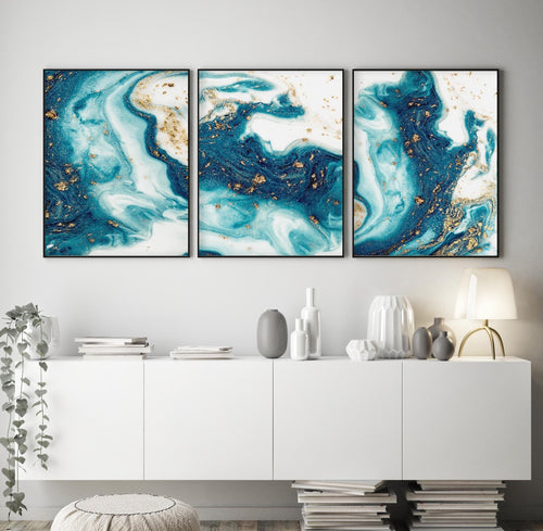 SHOP Ocean Marble II Photographic Print or Poster | AfterPay