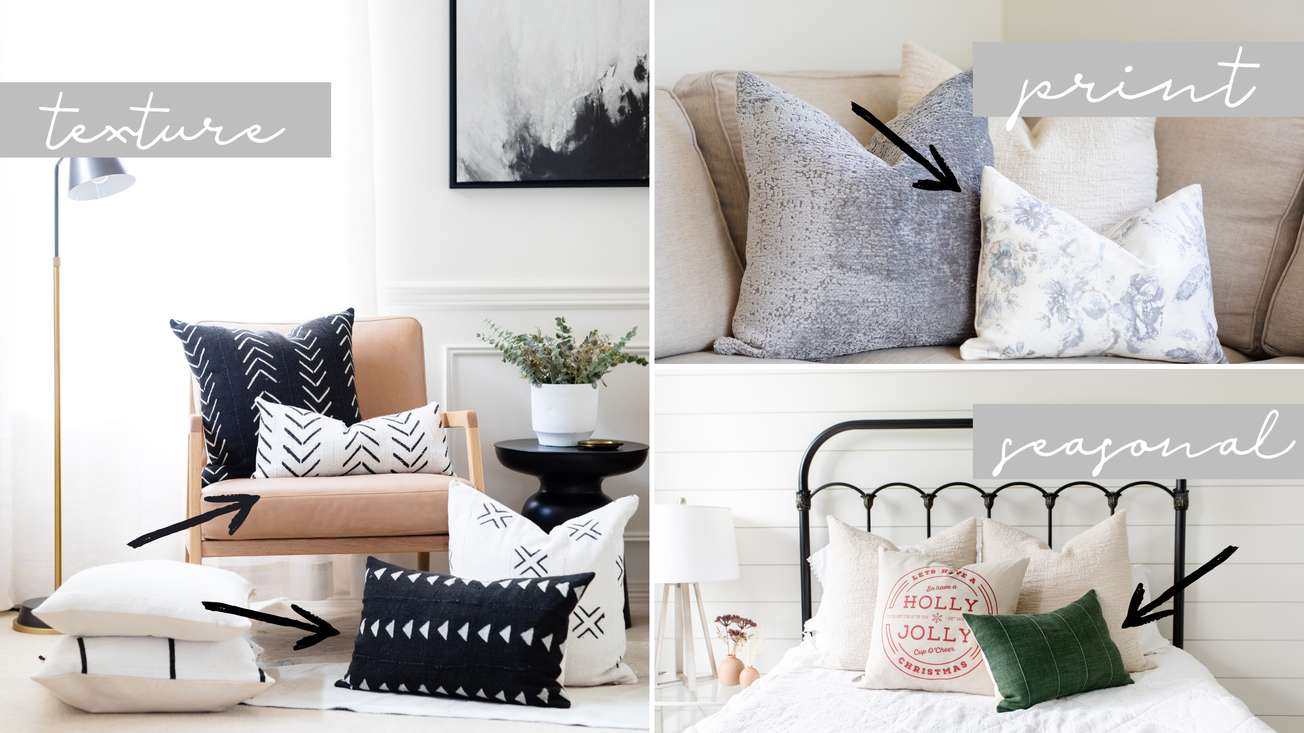 4 Ways to Decorate with Lumbar Pillows - Linen and Ivory