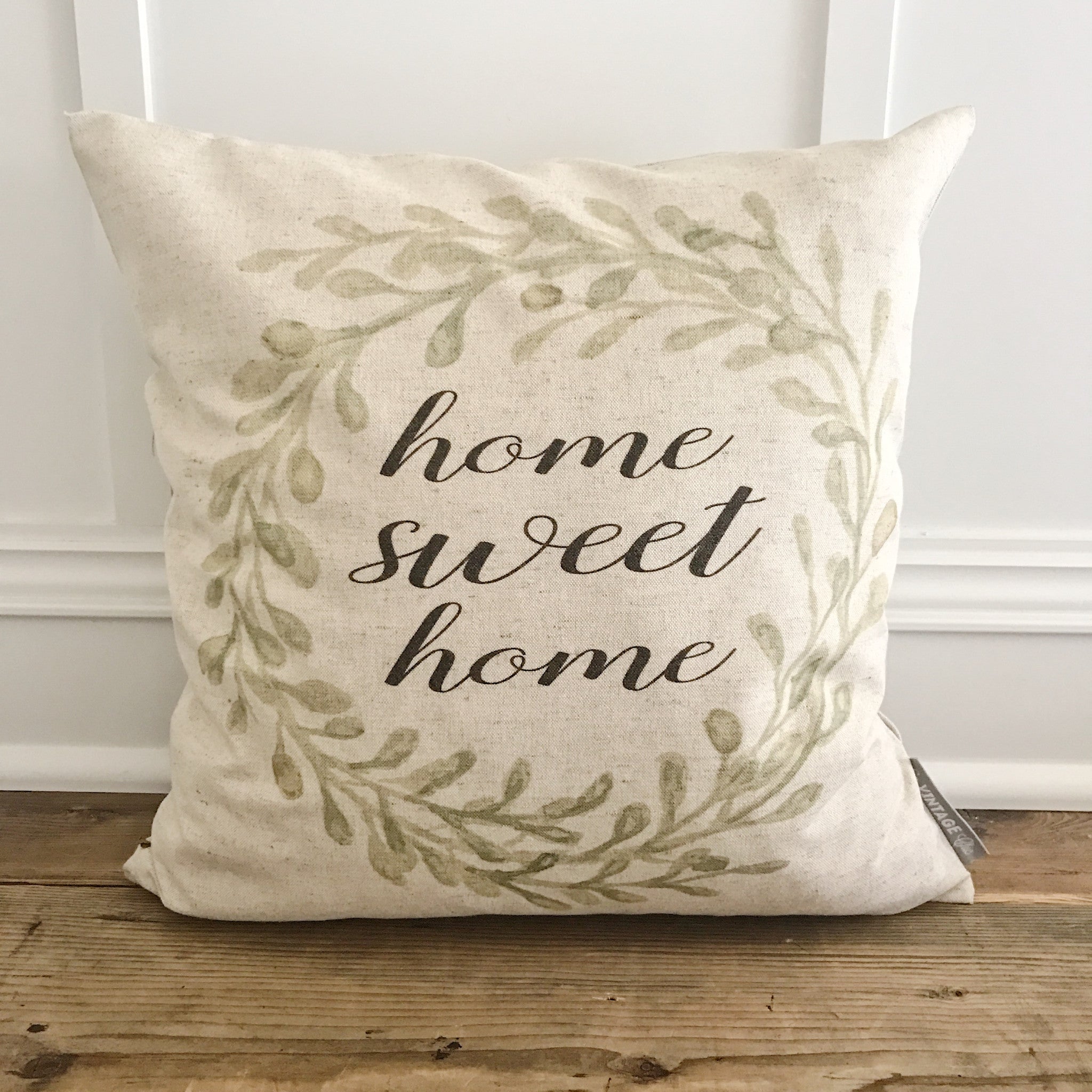 home sweet home pillow cover