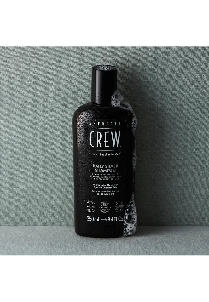 Afvise Distribuere krave American Crew Daily Silver Shampoo 250ml | Above The Collar