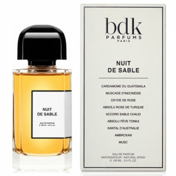 BDK Parfums Nuit de Sable Sample | Above The Collar