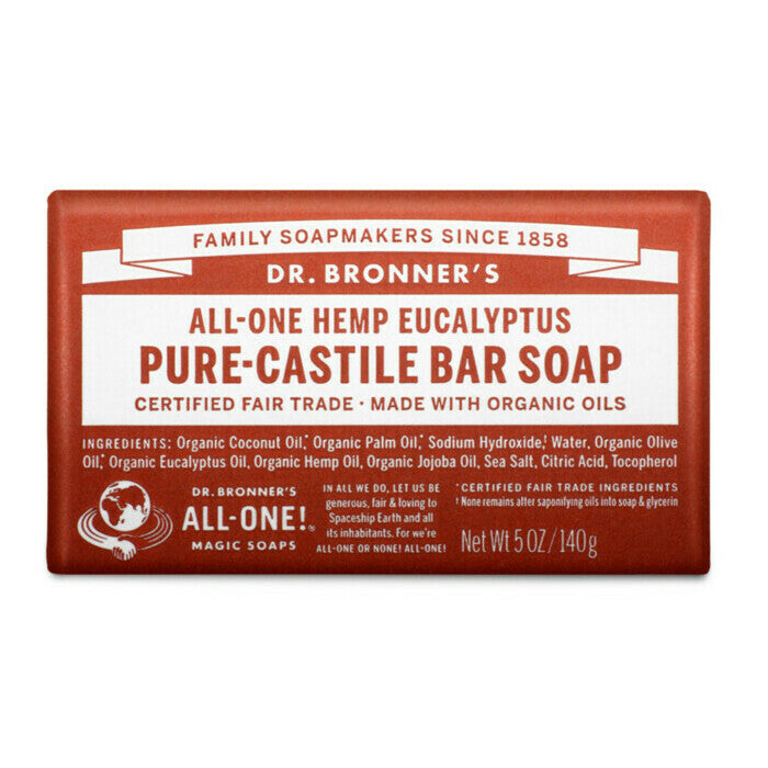 Dr. Bronner's Sandalwood Jasmine All-One Pure Natural Soap 140 G