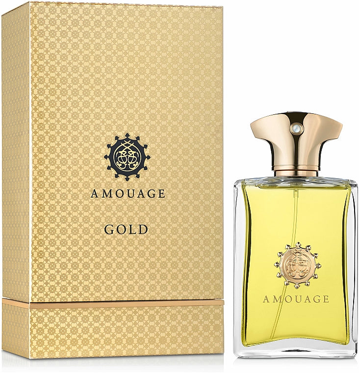 Amouage Gold Pour Homme Sample Above The Collar