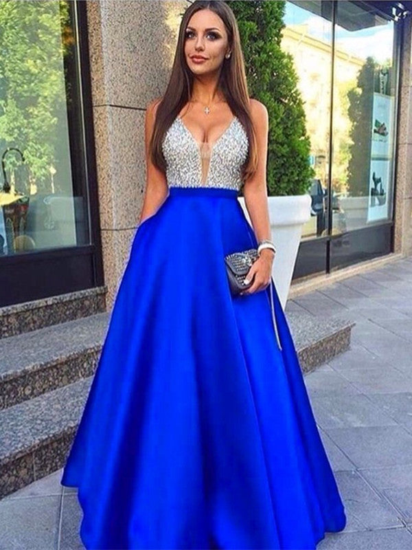 blue dress ball gown