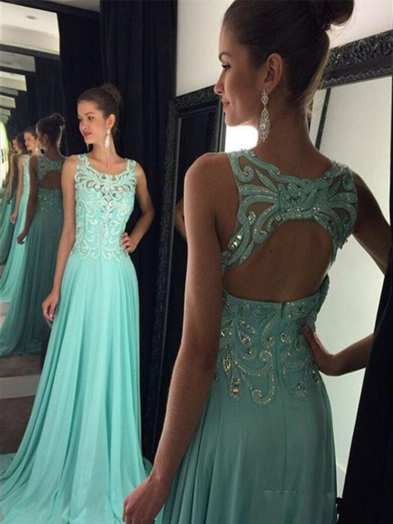 mint green prom