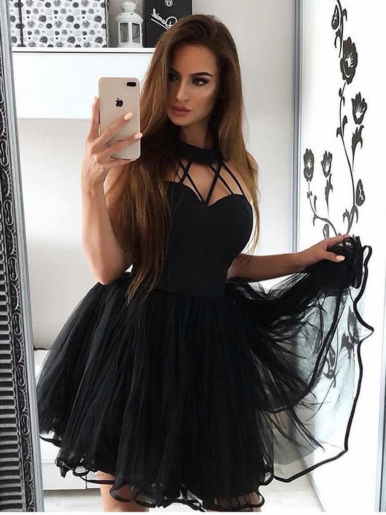 black gown for graduation ball