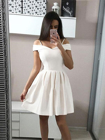 off white dress for graduation