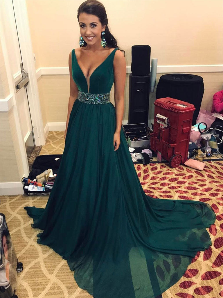 teal color formal dresses