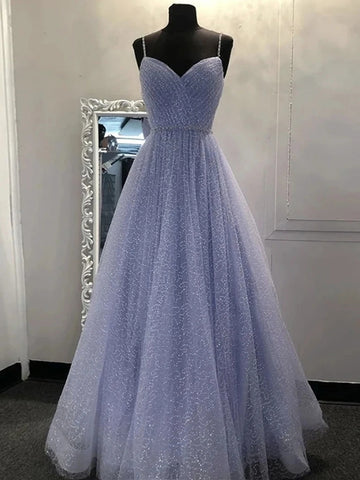 pastel purple formal dress