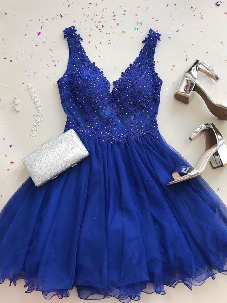 Royal Blue Homecoming Dress Online ...